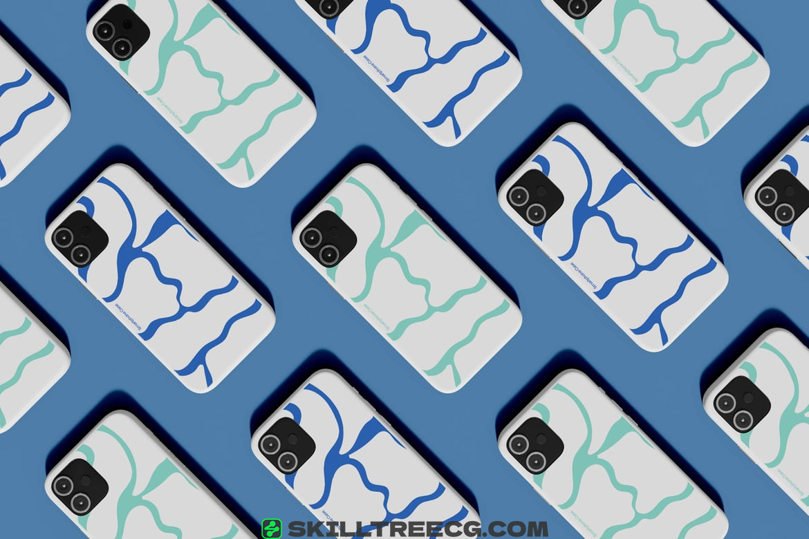 Smartphone Cases Mockup（725854）-技能树